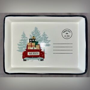 Hallmark Christmas Ceramic Catch-All Dish - NEW W/OUT BOX